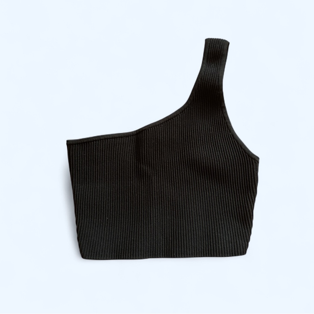 Aritzia Babaton Black Knit Top